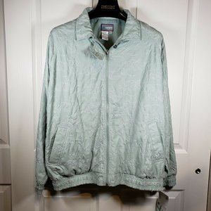 NWT Langert Women's Aqua Golf Jacket, Benetton Sportswear